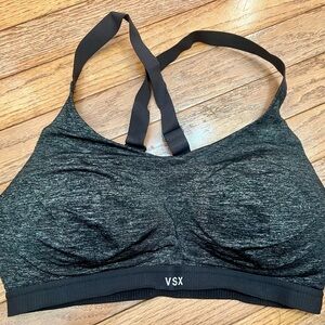 VSX Heathered Gray Sports Bra 34D